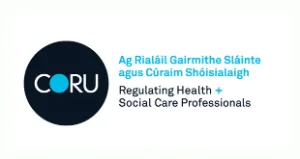 CORU - Regulating Health and Social Care Professionals registration logo